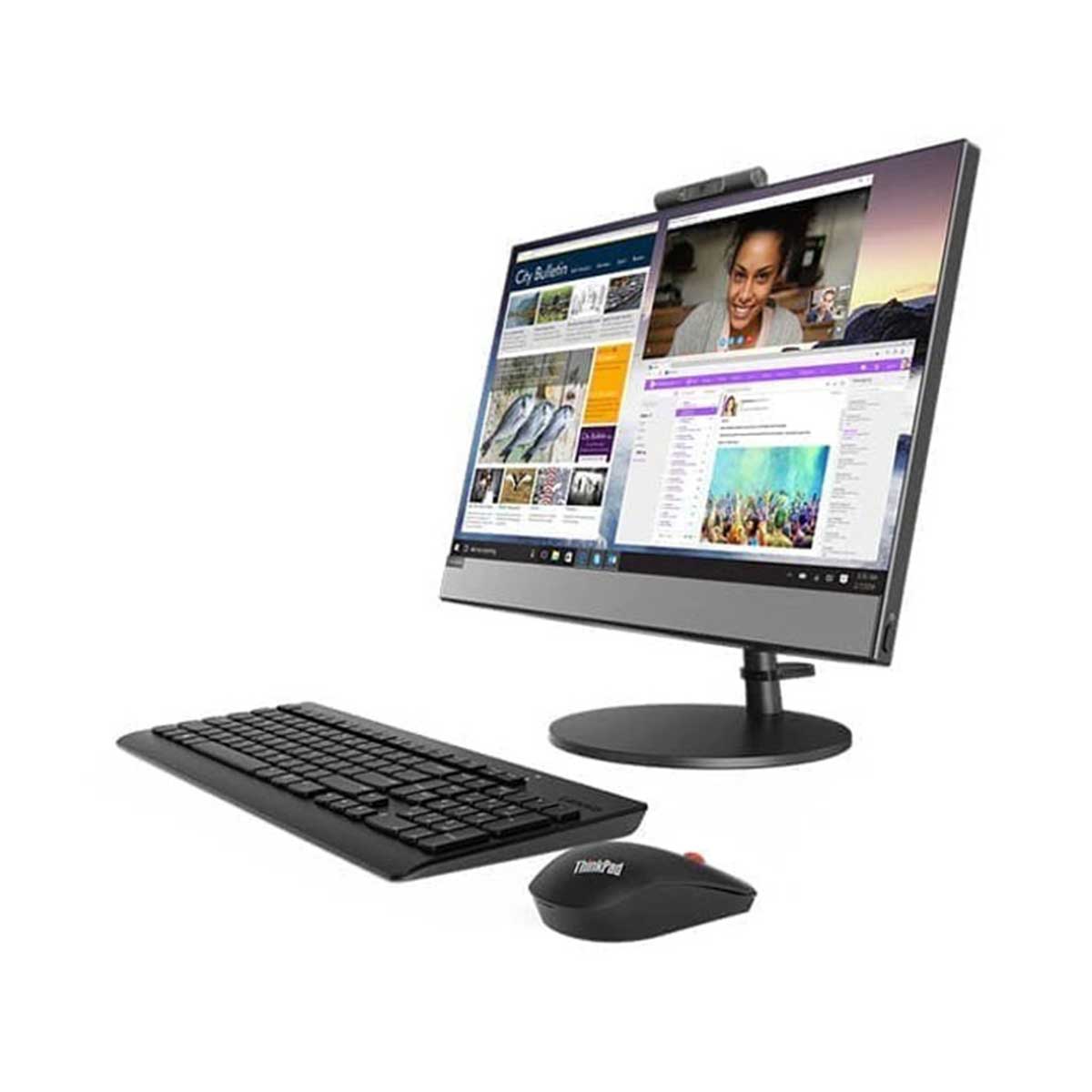 PC AIO Lenovo V530-22ICB - Tampak Samping